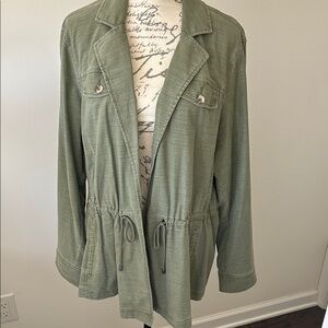 Lane Bryant Sage Utility Jacket